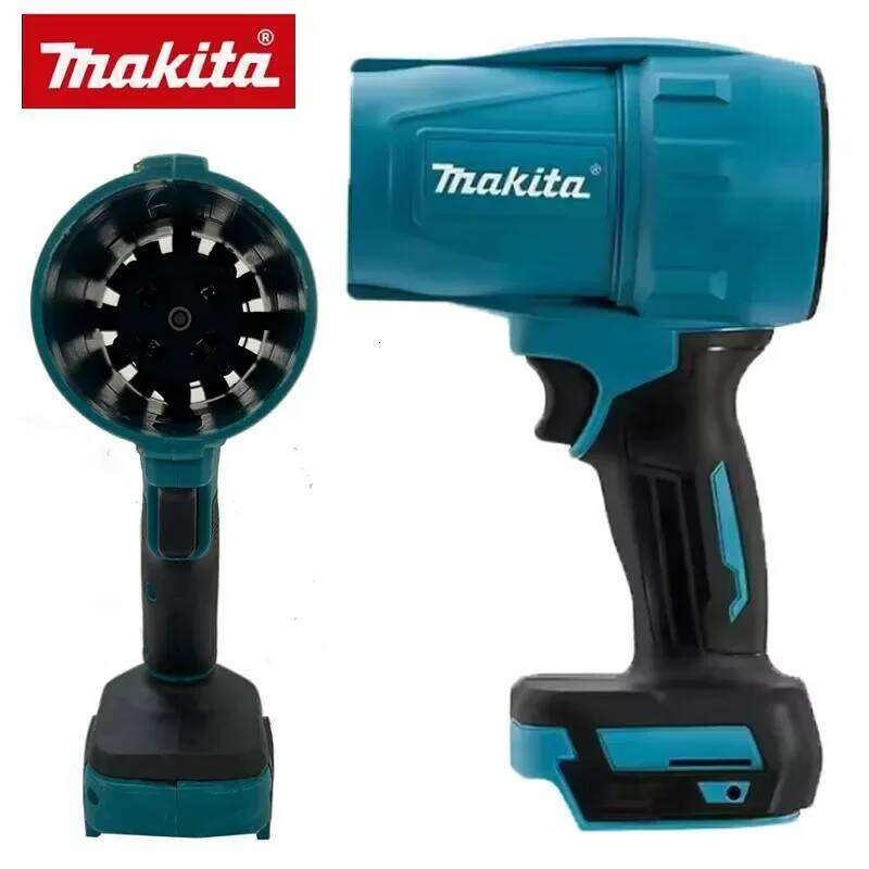 Makita-Rechargeable Electric Air Duster with Light, Car Cleaning Tool, Wind, Violent Blower, Turbo Jet, Fan Speed, 18V, 30000RPM