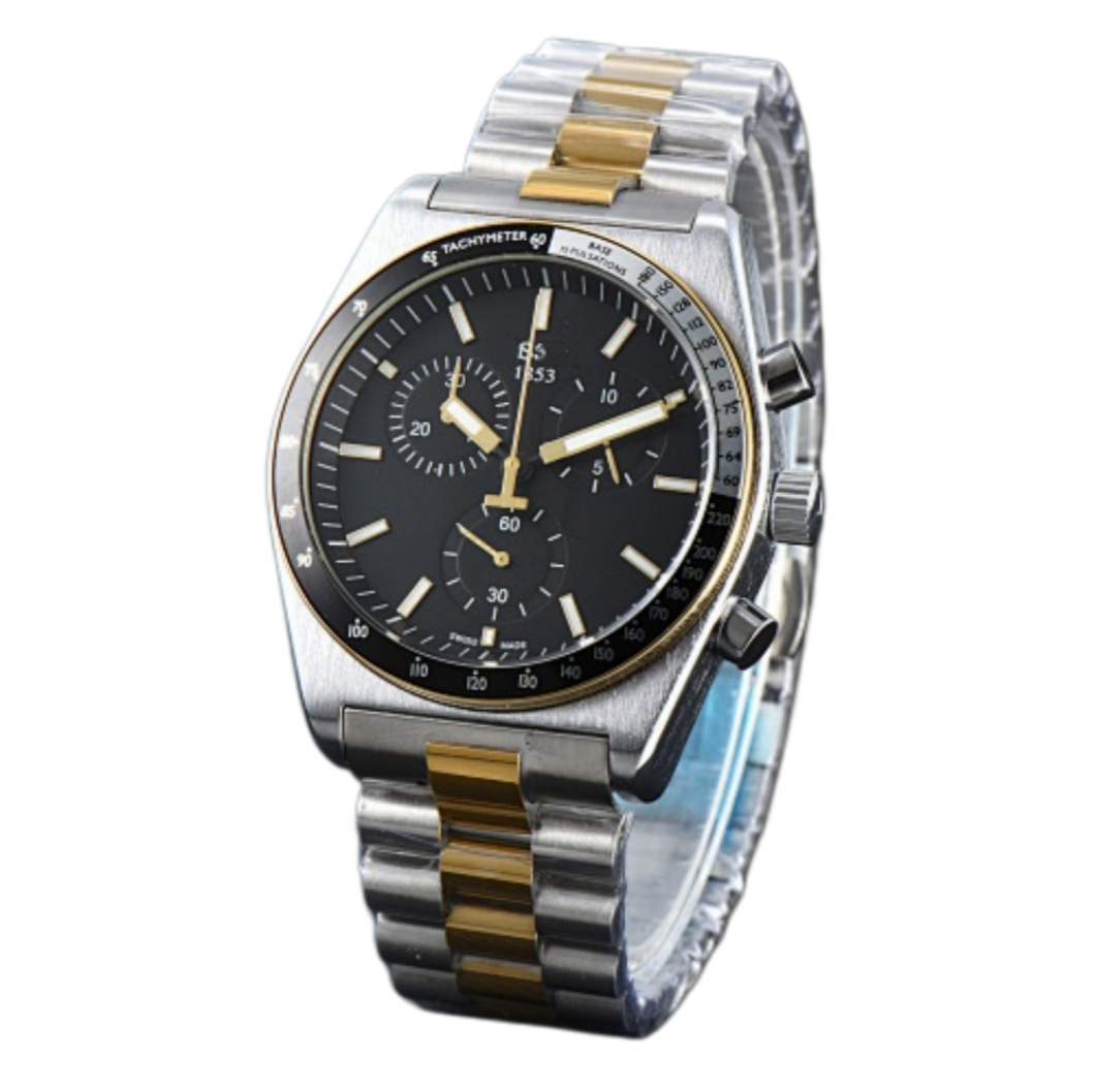 Designer Luxury PRX T149 TISSOTly 1853 Timepiece Classic Men Chronograph Watch with Solid Stainless Steel Band Tachymeter High Quality Quartz Wristwatch