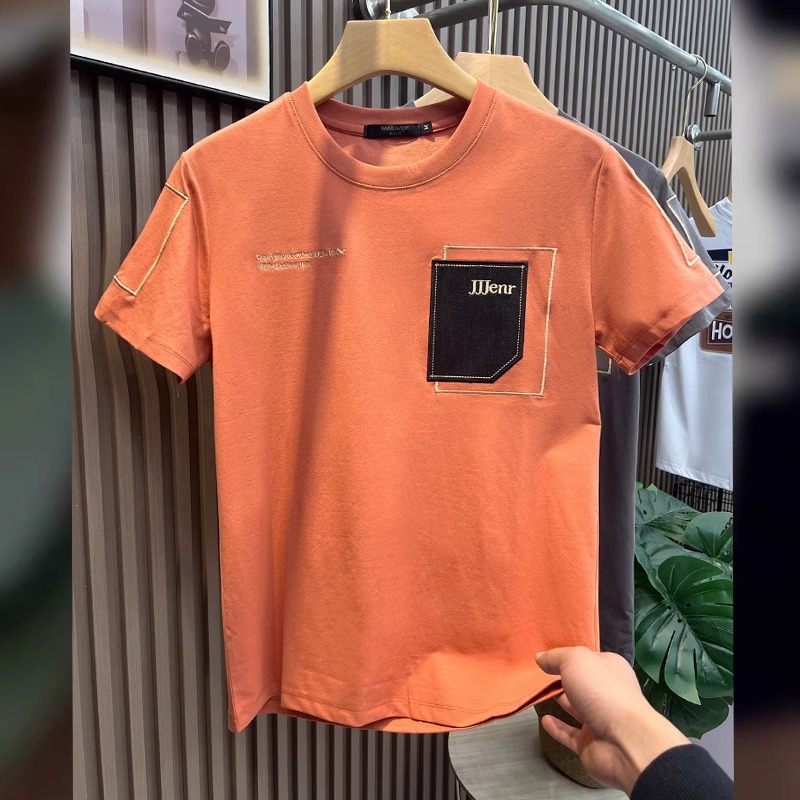 2026 Summer New Arrivals Men's T-Shirts | Minimalist Premium INS Streetwear Trendy Versatile Short Sleeve Tops