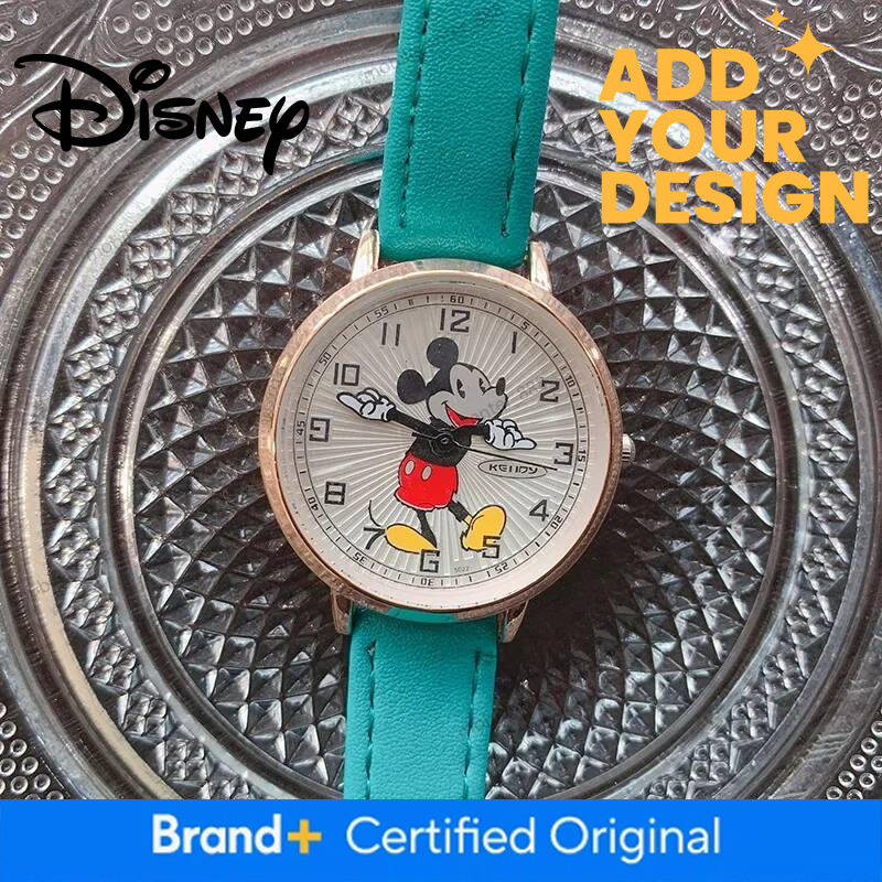 Designer Watch Disney Mickey Mouse Children's Watch Kawaii Minnie Children Fashion Watches Cartoon Quartz Wrist Watch Kids Gifts Luxury - view 7
