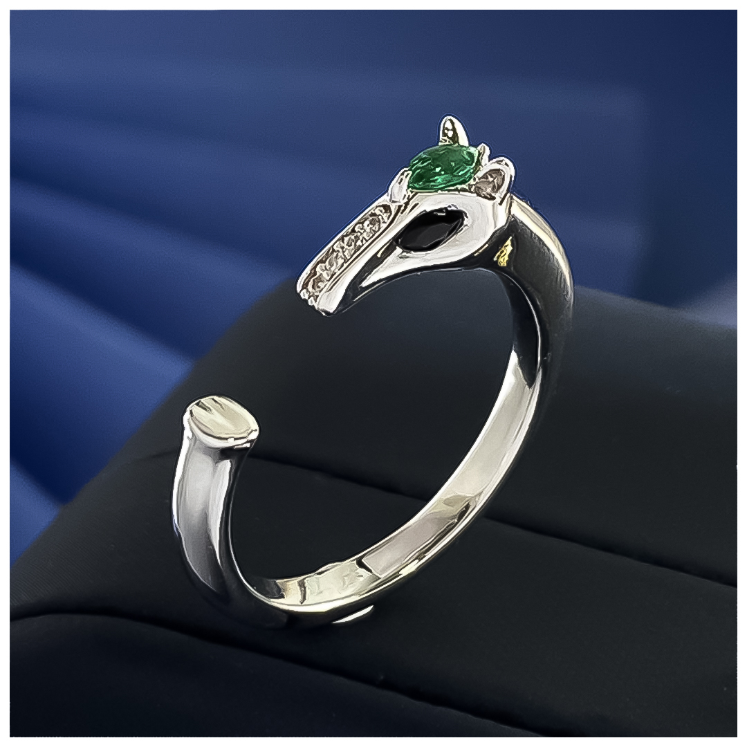 Designer Ring for Women Diamond Emerald Zircon Horse Open Rings Luxury Jewlery Designer for Women Timeless Elegant Sparkling Premium Gift Statement