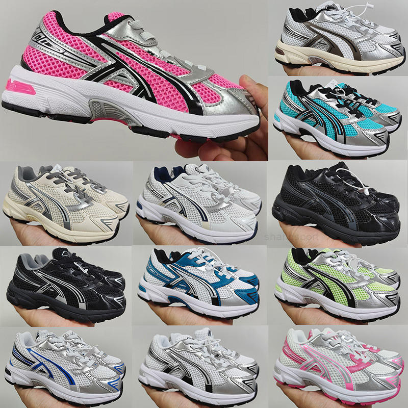 Kids Running Shoes 1130 Boys Girls Shoes Children Youth Outdoor Trainers Kid Toddlers Sport Shoe Black Grey Royal Grey Pink White Navy Beige England S