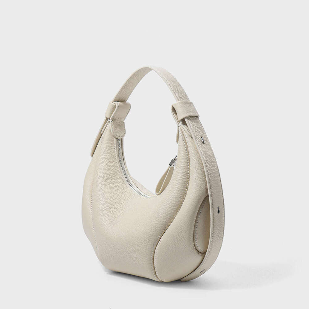 Hobo Fashionable Shoulder Underarm Summer Top Layer Cowhide Commuter Horn Bag Crossbody Genuine Leather Women S SENYY