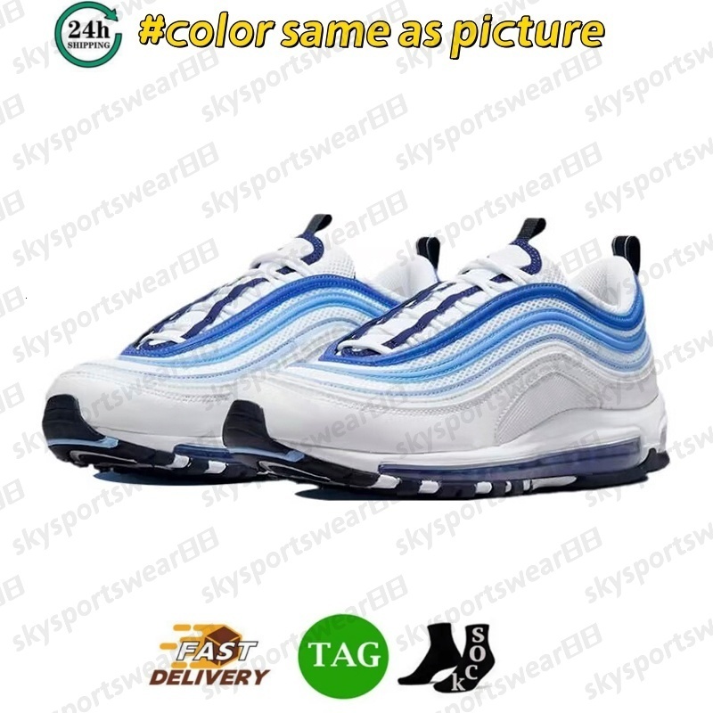 2026 Designer Shoes 97 97s Running Shoes Men Women Triple Black White Sean Wotherspoon Silver Gold Bullet University Volt Mens Outdoors Trainers Sneak