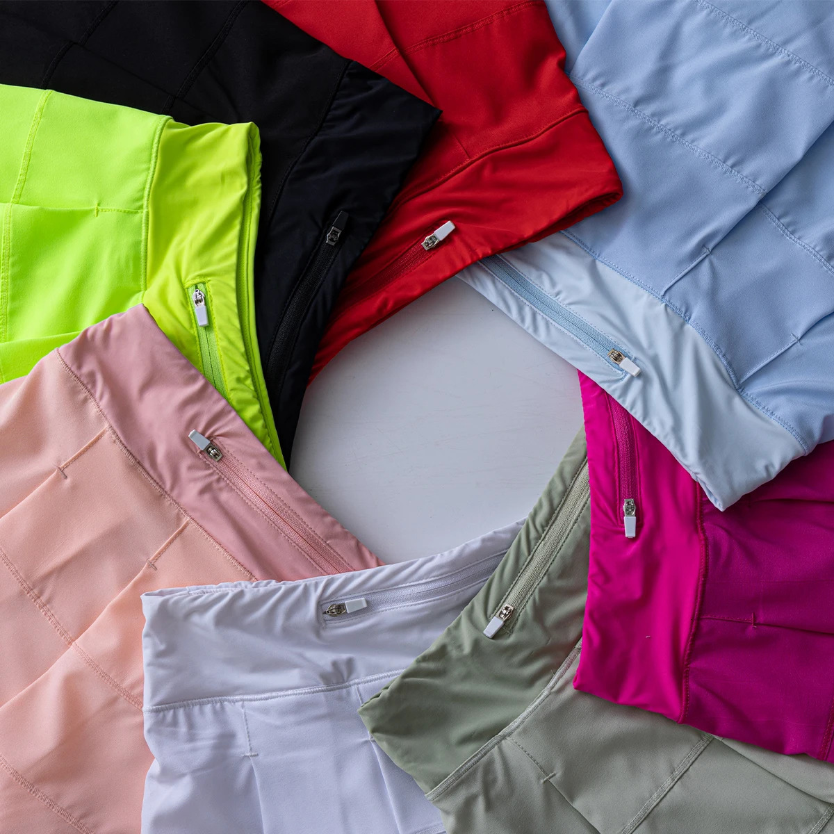 Summer Sport Marathon Tennis Dress Skirts for Women Microminiskirt High Waist Skirt Pleated Skort Fitness Athletic Sweatsuit 260430