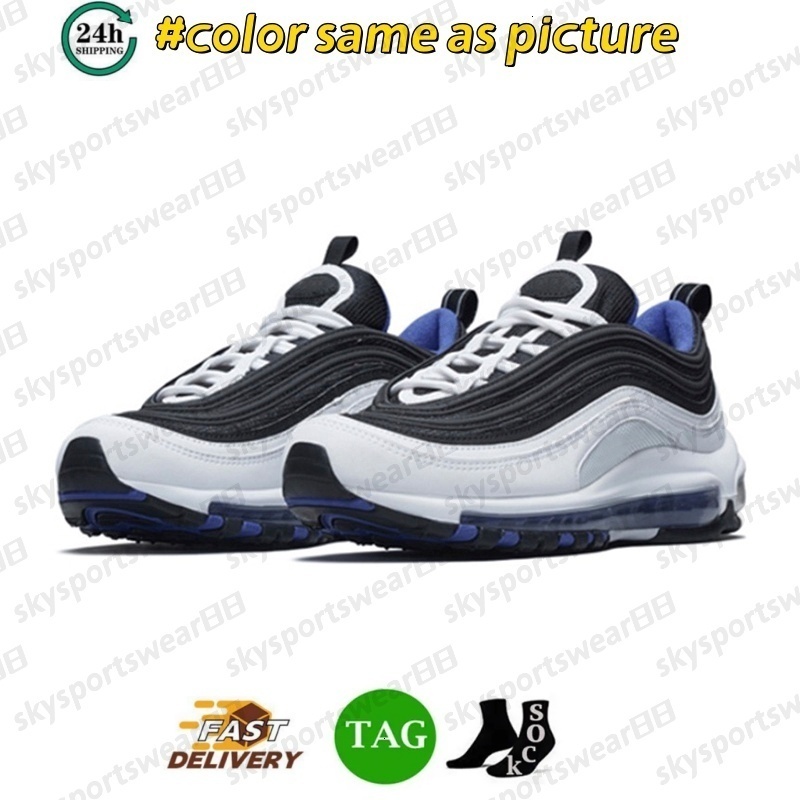 2026 Designer Shoes 97 97s Running Shoes Men Women Triple Black White Sean Wotherspoon Silver Gold Bullet University Volt Mens Outdoors Trainers Sneak