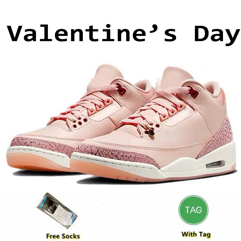 Designer 3 Basketball Shoes Men Women 3s Sneakers White Cement Dark Iris Blue Pine Green UNC Rust Pink Black Cat Wizards Outdoor Sports Trainers 36-47
