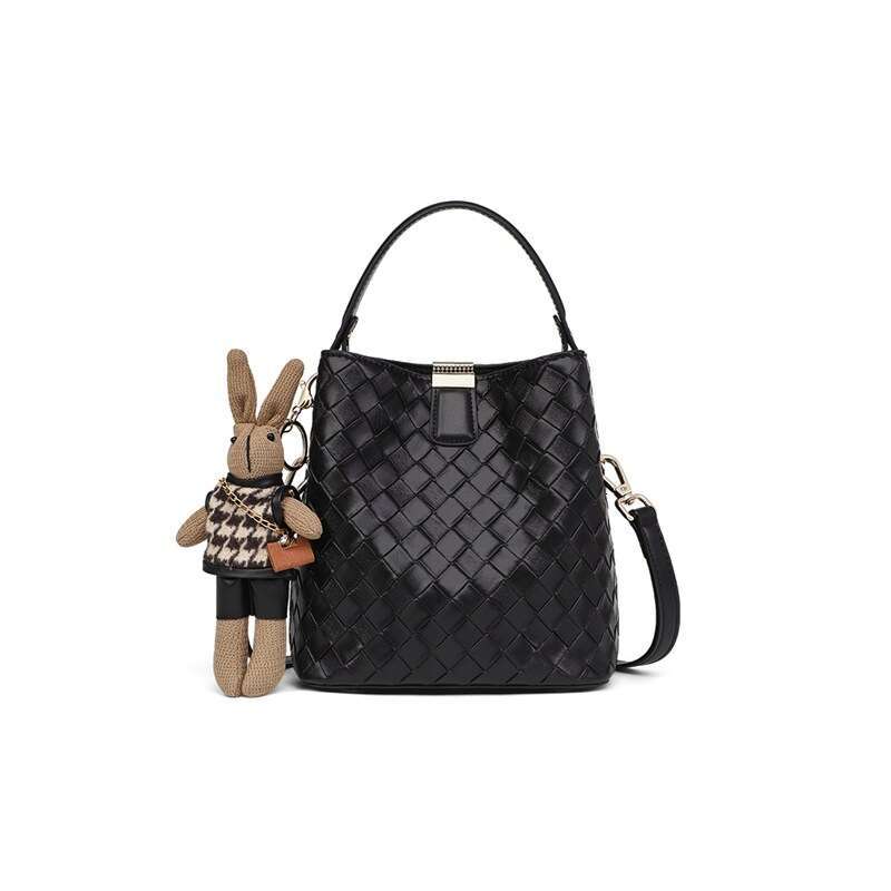 Viney Versatile Handbag Summer New Small Tote High End Genuine Leather Crossbody Commuting Bucket Bag Trendy SENYY