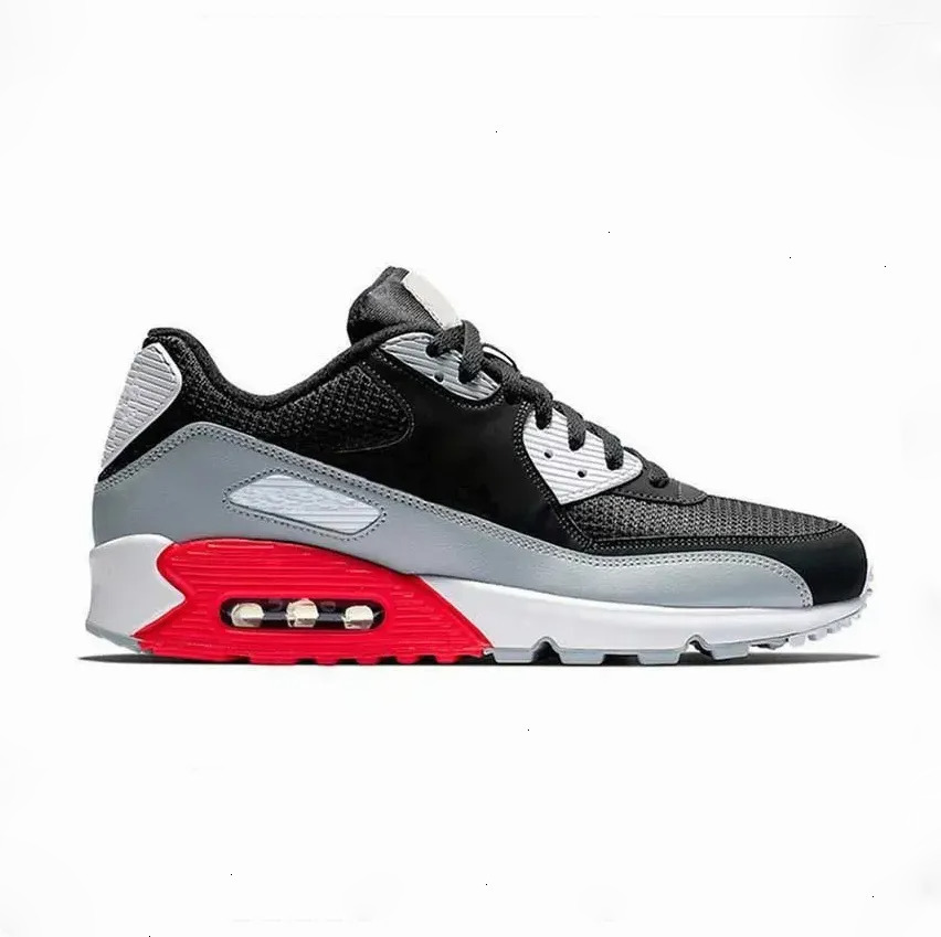 Running Designer Mens Womens 90s 90 Sports Shoes Triple White Black Red Wolf Grey Polka Dot Total Orange Laser Blue Runner Hyper Grape Royal Trainer S