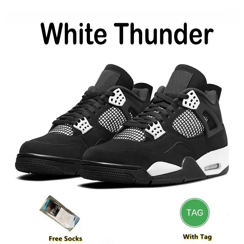 Designer Men 4 Basketball Shoes 4s Black Cat White Cement Ferrari Flu Game Cherry Fire Red Thunder Bred University Blue Womens Outdoor Trainers Eur 36