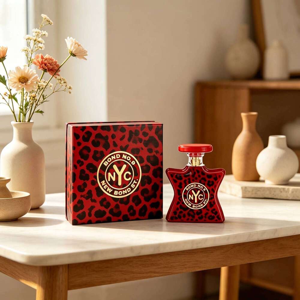 Bond No. 9 Six-Piece Perfume Set 100ml Long-Lasting Fragrance Elegant Design Perfect Gift 26L0430