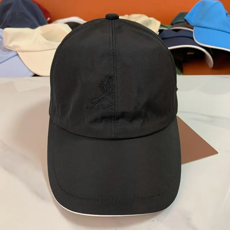 Luxury designer baseball cap hat for women Mens Caps Fashion Baseball Cap loro cotton piana cashmere hats fitted hats autumn snapback embroidery casquette