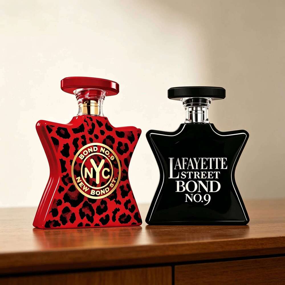 Bond No. 9 Six-Piece Perfume Set 100ml Long-Lasting Fragrance Elegant Design Perfect Gift 26L0430