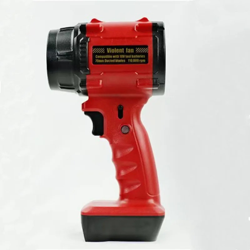 For Milwaukee 18V Battery High Power Violent Fan Brushless Air Blower Turbo Adjustable Speed Leaf Duster Jet FanNo 260429