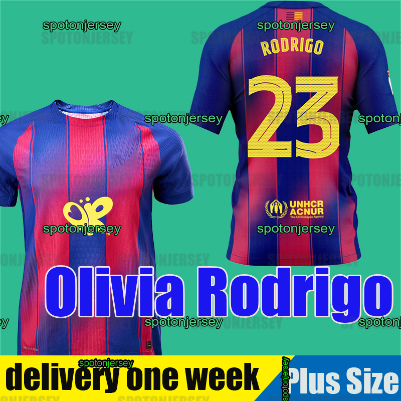 Barcelona jersey 26 27 LAMINE YAMAL PEDRI RODRIGO GAVI Soccer Jersey RAPHINHA Camiseta De Football Shirt KOUNDE F. DE JONG FERMIN OLMO BALDE CUBARSI trainning 26 27