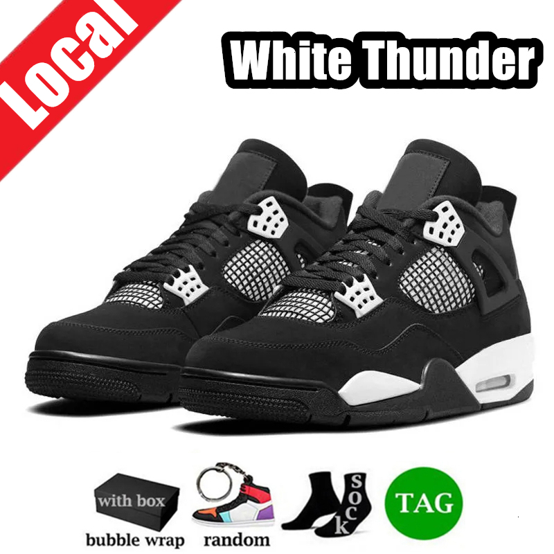 Local With Box 4s Basketball Shoes 3s 5s 12s Mens Womens Trainers Wolf Grey Sail 4 Military Black Cat Blue White Thunder Bred Lucky Green Designer Sne