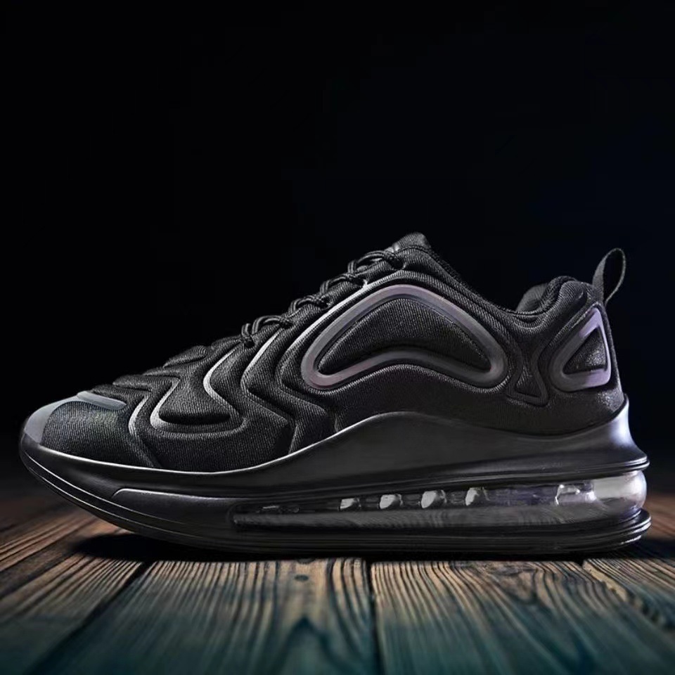 Free shipping 2026 luxury Trendy Black White Air Cushion Sports Shoes Breathable Mesh Casual Sneakers hot