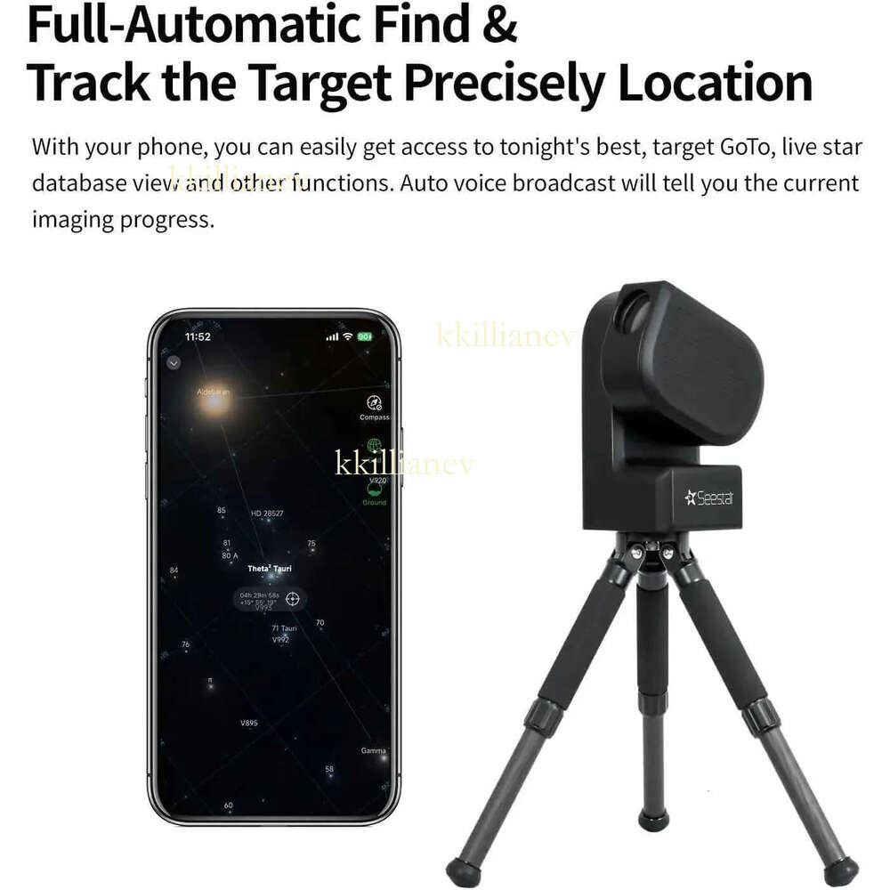 S50 Smart Digital Telescope All-in-One Autofocus Portable for Beginners and Experienced UsersXJ241028