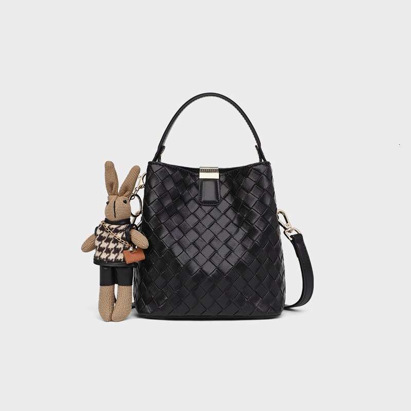 Viney Versatile Handbag Summer New Small Tote High End Genuine Leather Crossbody Commuting Bucket Bag Trendy SENYY