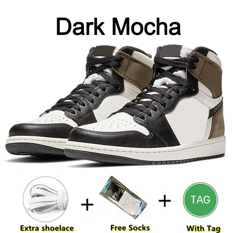 Designer 1S Basketball Shoes For Men Women 1 S University Blue Dark Mocha Chicago Top UNC Hyper Royal High Bloodline Satin-Snake Taupe Haze Trainers S