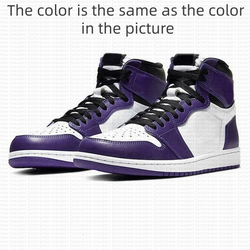free shipping designer basketball 1 1s shoes mens sneakers woman trainers Triple Black White Party Light Biue Grey fashion jogging Low Tops shoe with 