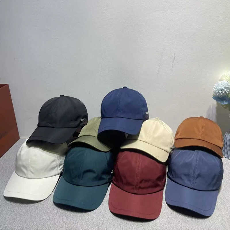 High quality letter ed baseball cap sun protection duckbill casual versatile hat for men and women 250815