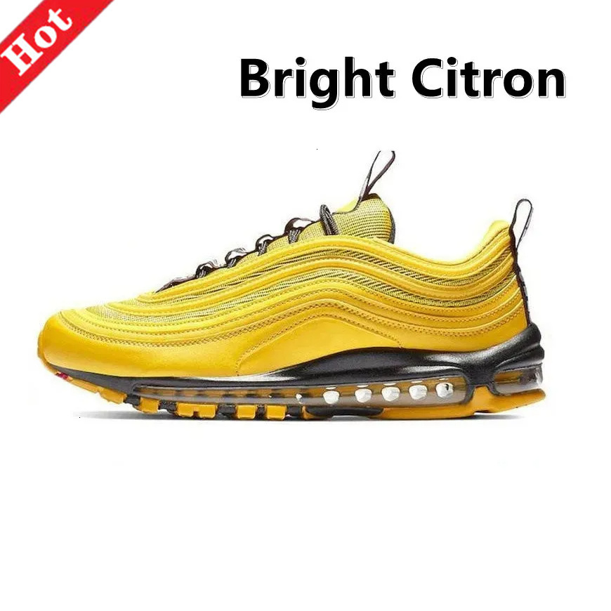 270s 97s Running Shoes Men Women Sneakers Classic Triple Black White Gold Silver Bullet Olive Wolf Grey Luxury Mesh Leather Mens Designer shoes sports