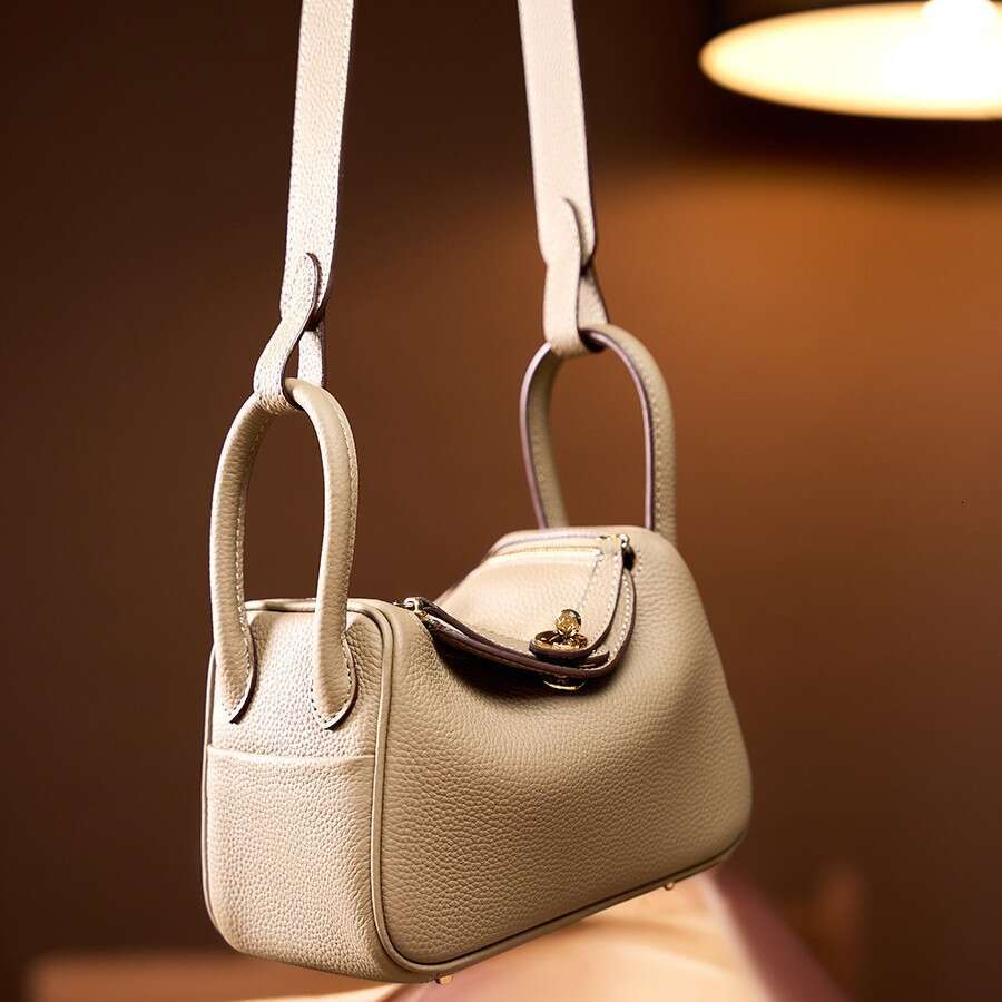 Spring Summer New Top Layer Cowhide Women S Fashionable Versatile Commuting Handbag And Crossbody Bag SENYY