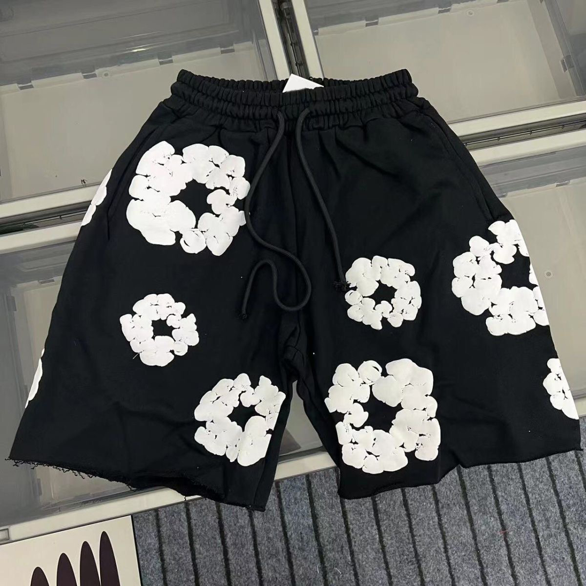Designer Men's Shorts cotton foam graphics designer shorts mens womens shorts Breathable Trend quick drying knee length shorts men swim shorts