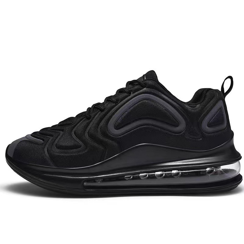 Free shipping 2026 luxury Trendy Black White Air Cushion Sports Shoes Breathable Mesh Casual Sneakers hot