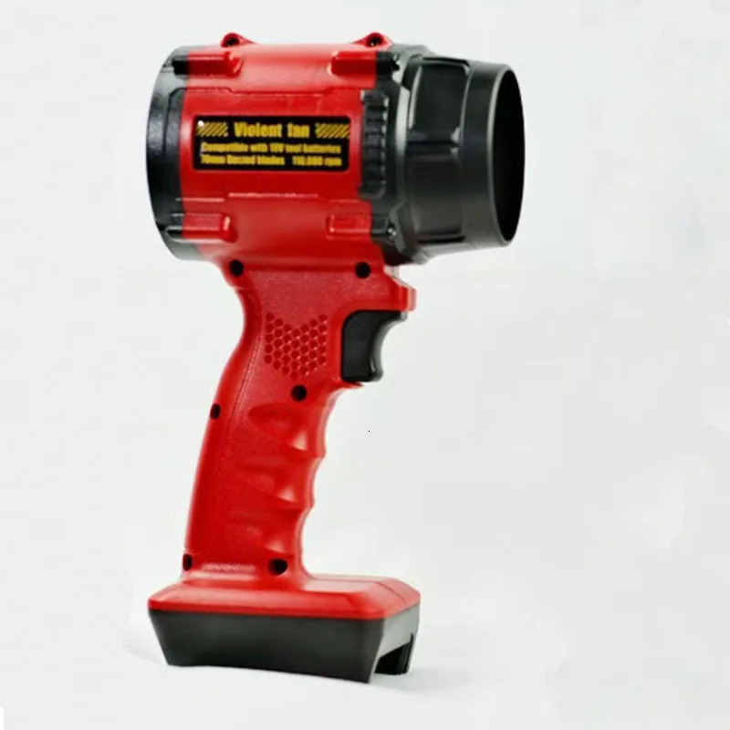 For Milwaukee 18V Battery High Power Violent Fan Brushless Air Blower Turbo Adjustable Speed Leaf Duster Jet FanNo 260429