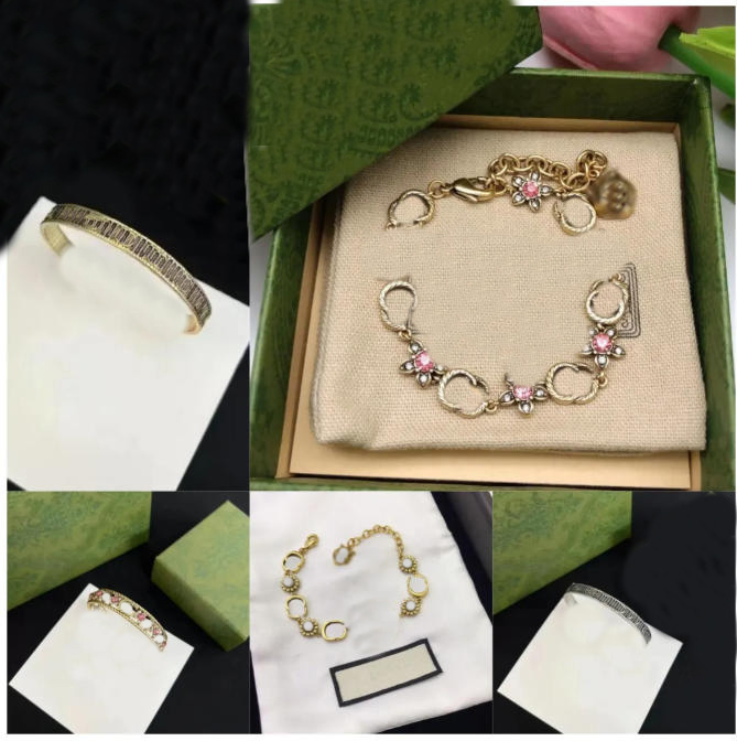 Designer bracelet for Women jewelry classical style with bracelet Bangles Trendy Elegant Fashion Jewelry Charm Jewelry for Women gift with box