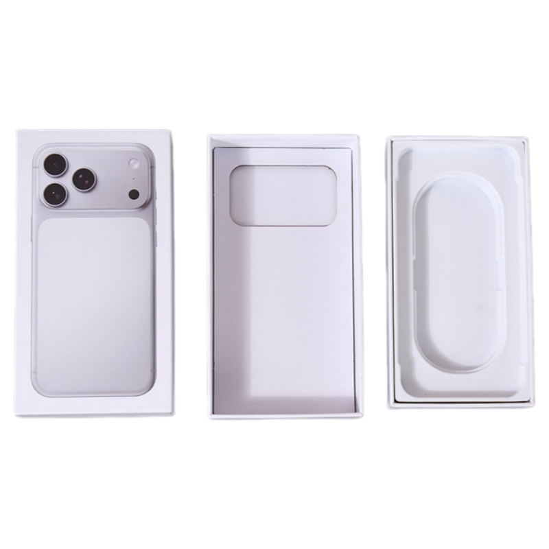 Generic Phone Box for iPhone 17 Pro Max Retail Packaging Second Hand Refurbished Mobile Phone Hard Boxes a28