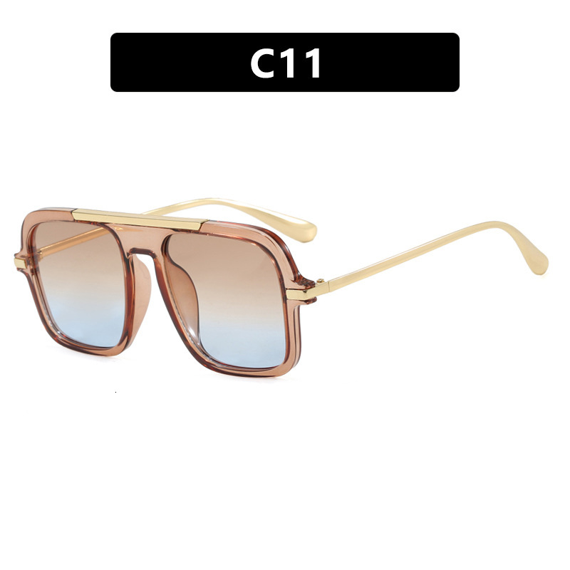 Designer Sunglasses Luxury Women's Euro American Square Sunglasses 2026 New Edition UV Resistant Suitable For Cycling And Driving High End Sunsha - view 9