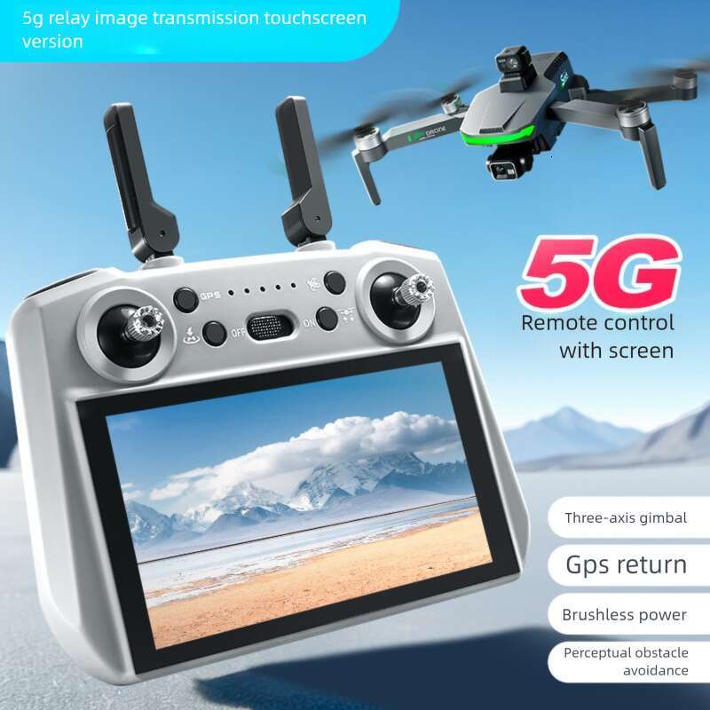 Famous Brand S Three Axis Brushless Quadcopter With Screen Remote Control Obstacle Avoidance Optical Flow HD Camera Drone CKS
