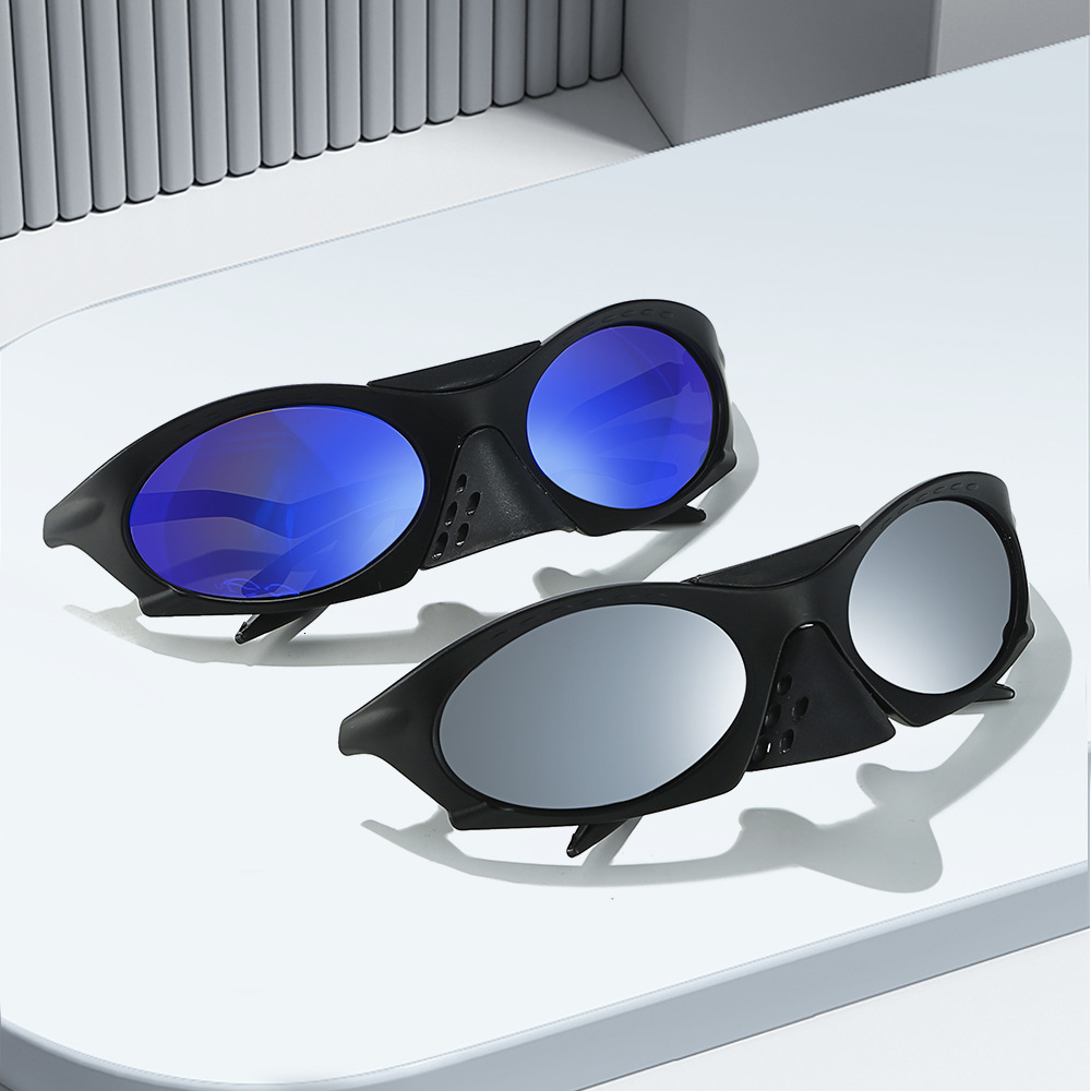 High Quality New European American Outdoor Sports Cycling Polarized for Men and Women, Trendy Retro Travel Quirky Driving Sunglasses