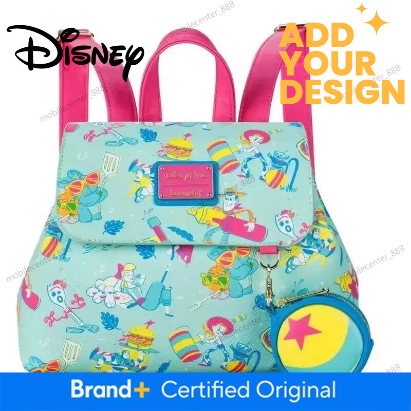Designer Disney Disney Loungefly Backpack Crossbody Bag Wallet Mickey Mouse Series Cute Fashion Red Theme Ideal Birthday Gift For Kids Daily Use Luxur - view 6