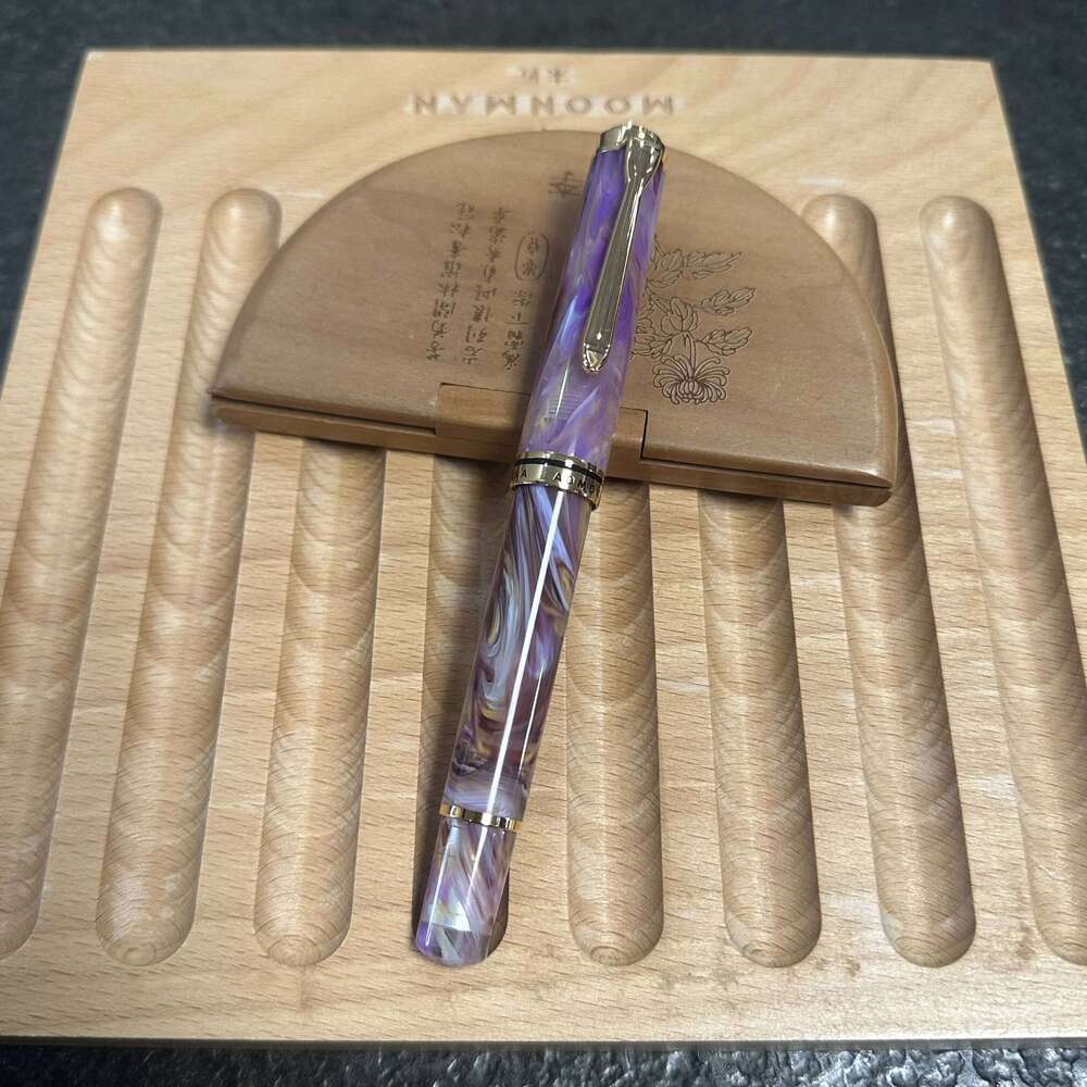 ADMOK M800 Acrylic Piston Filler Fountain Schmidt/BOCK No.6/35# Nib F/M Office Business Writing Ink Pen Best Stationery Gift 26Y0430
