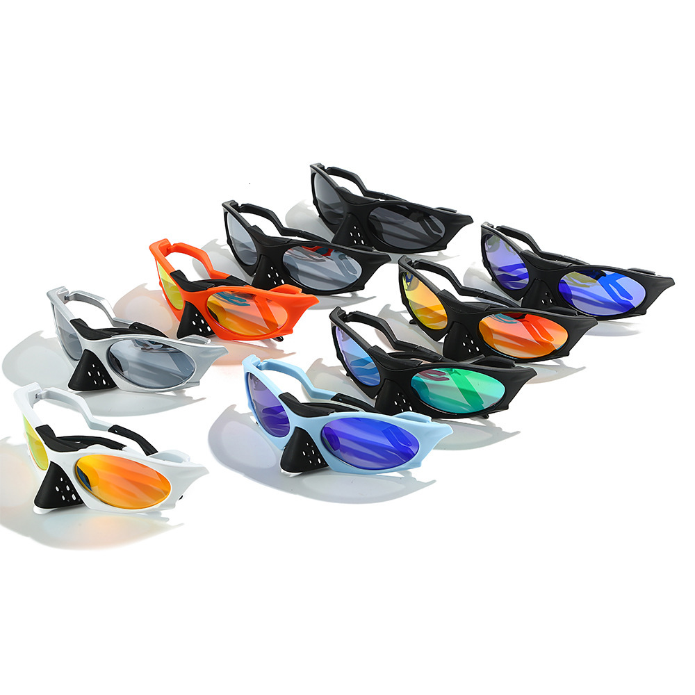 High Quality New European American Outdoor Sports Cycling Polarized for Men and Women, Trendy Retro Travel Quirky Driving Sunglasses