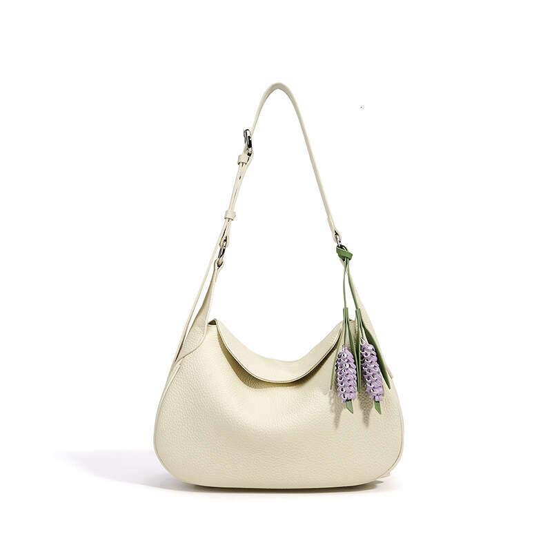 Early Spring Exquisite Crescent Shaped New Underarm Niche Minimalist Genuine Leather Crossbody Bag Casual High End Women S Shoulder SENYY