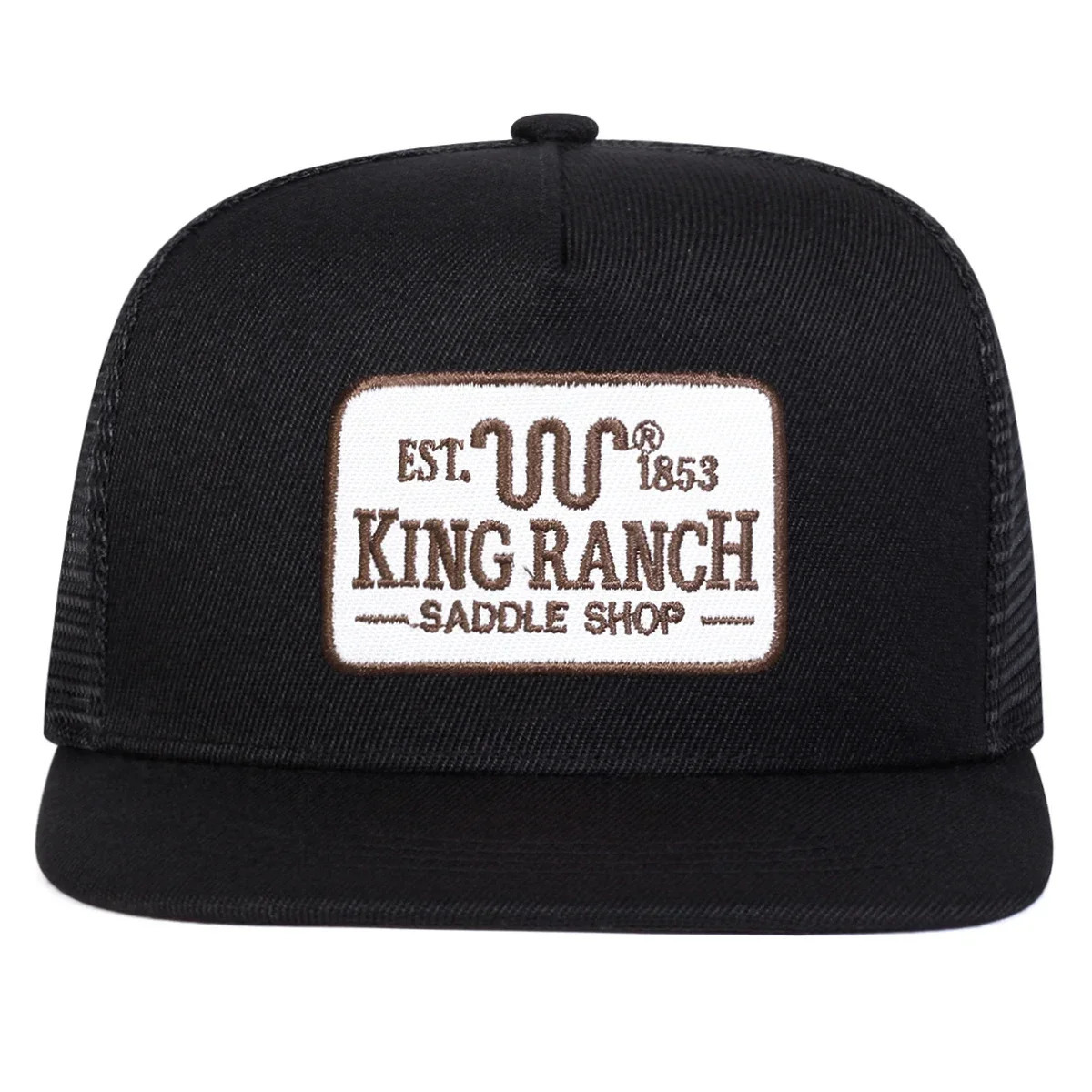 Unisex KING RANCH Embroidery Hiphop Net Hats Spring Summer Outdoor Adjustable Casual Baseball Caps Sunscreen Hat Sports Cap 260430