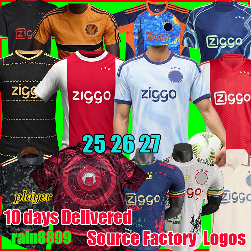 Ajax Soccer Jersey 26 27 football jerseys shirt kit Amsterdam ajaax jersey 2025 2026 maillot Ajaox Kids kit Ston e aajax bob marley jersey Island uniforms special