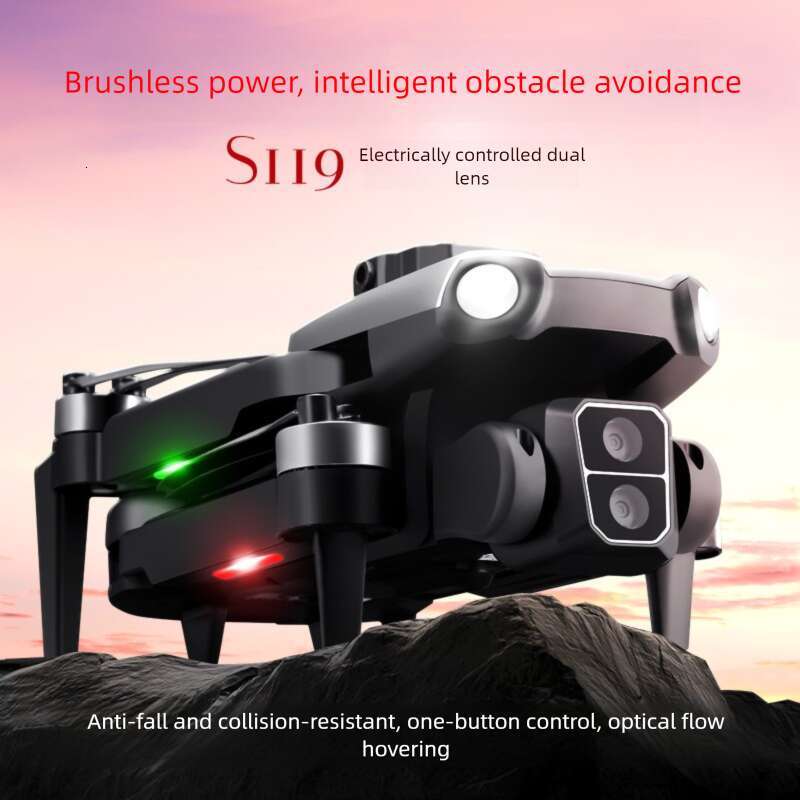 Famous Brand S Brushless Drone Four Sided Obstacle Avoidance Children S Remote Control Aircraft Optical Flow Positioning HD Aerial Photography Quadcop