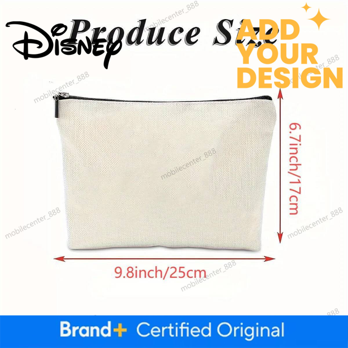 Designer Disney 1 Disney Winnie The Pooh Makeup Bag, Featuring Winnie The Pooh, Tigger, And Piglet - Pink Floral Branch Design - Perfect Travel Zipper