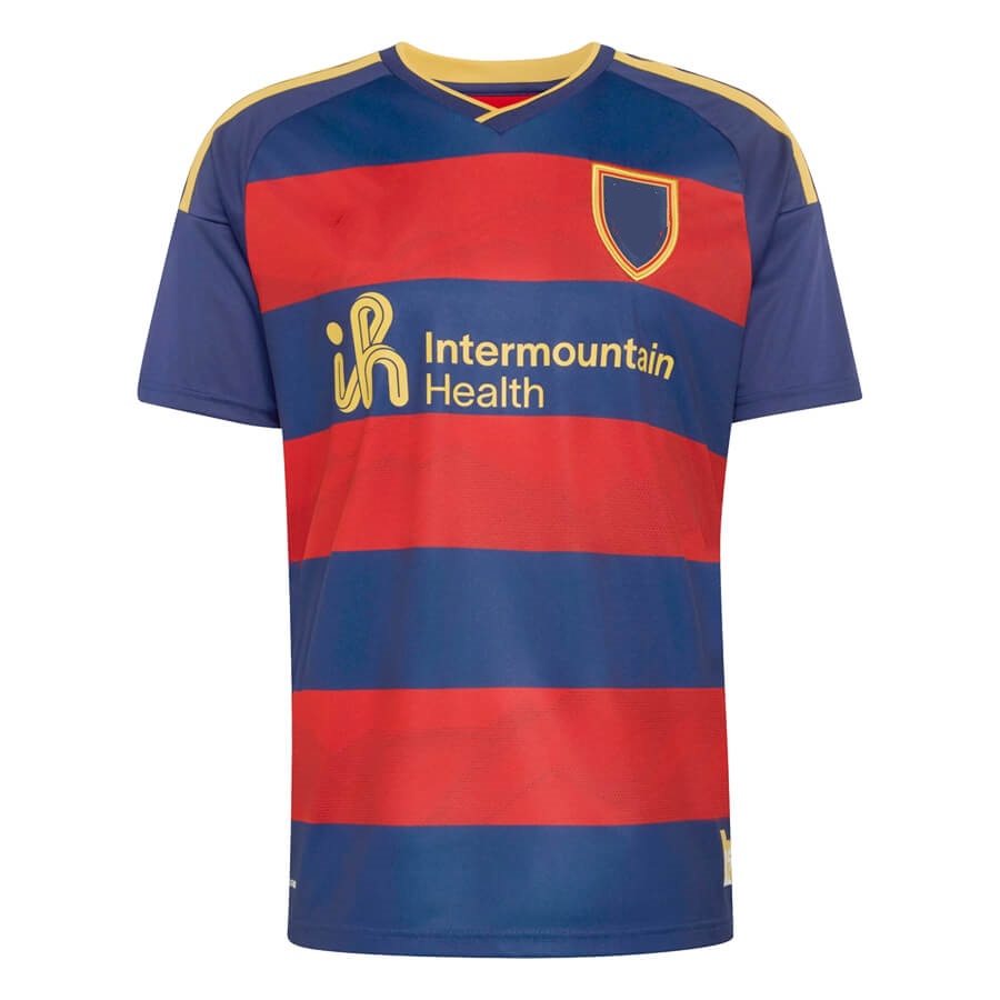 2026 Salt Lake Soccer Jerseys City Reals Home Away Yellow Black Football Shirt 26 27 Men Uniforms Major League CHICHO GOMEZ GLAD kids kit