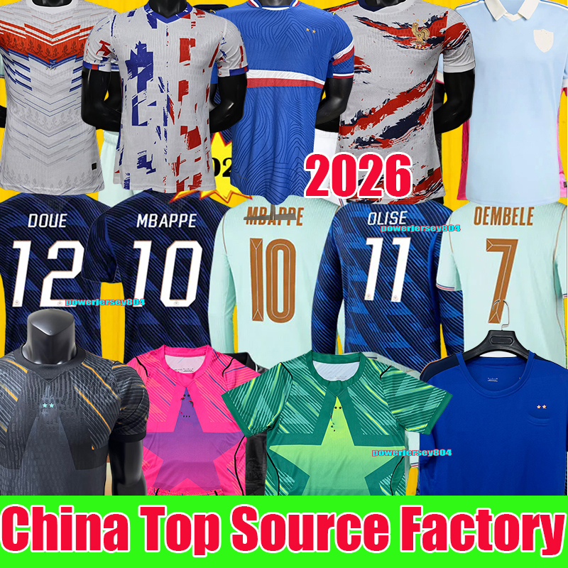 france jersey 2026 france rugby jersey World Cup Soccer Jerseys Equipe de France MBAPPE French football shirts maillot DEMBELE kit hommes enfants kids uniform