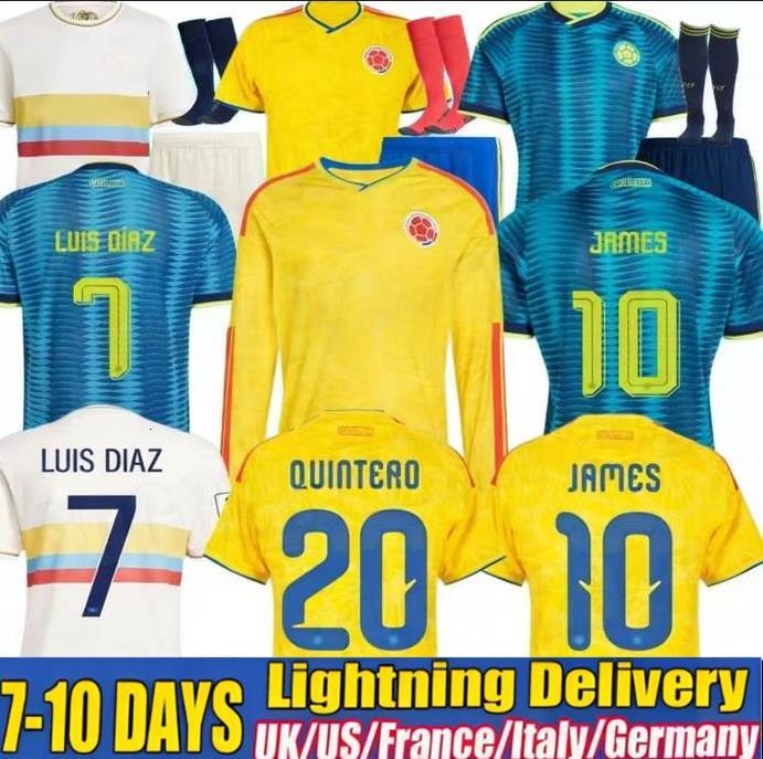 Colombia 2026 World Cup Home Centenary soccer jersey 100-years anniversary 2025 james LUIS DIAZ LDIAZ JLERMA Copa America Home away men kids 666