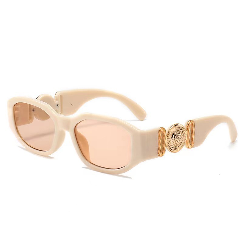 New Fashion Polygonal Designer Sunglasses Small Square Frame Cat Eye Sports Eyewear For Men Women Outdoor Cycling Driving Camping Beach UV Protection 