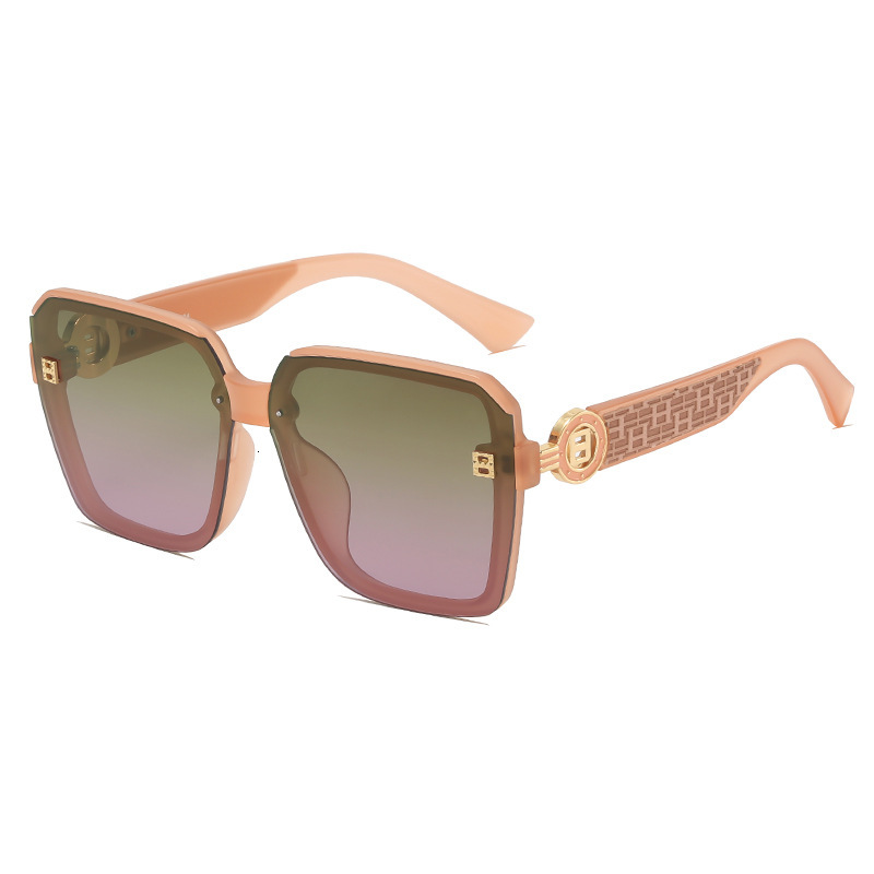 2026 New Fashion Mom Style Designer Sunglasses Women UV Protection Outdoor Street Shooting Daily Casual All Match Trendy Sun Shade Glasses