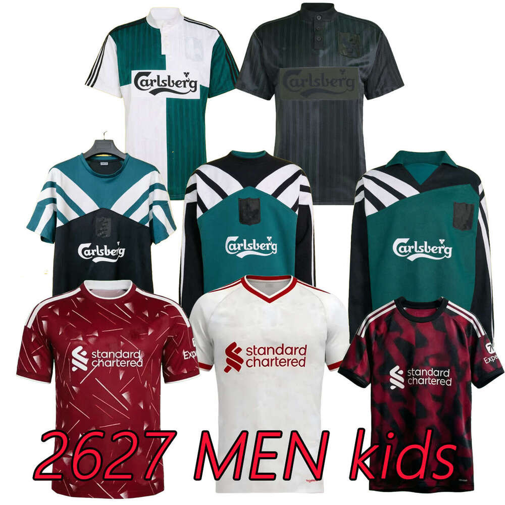 2627 The RedsMohamed Salah DARWIN SZOBOSZLAI Soccer jerseys 2025 2026 GAKPO Luis DIaz football shirts kids kits 25 26 uniforms ALLISTER Alisson ENDO JONES